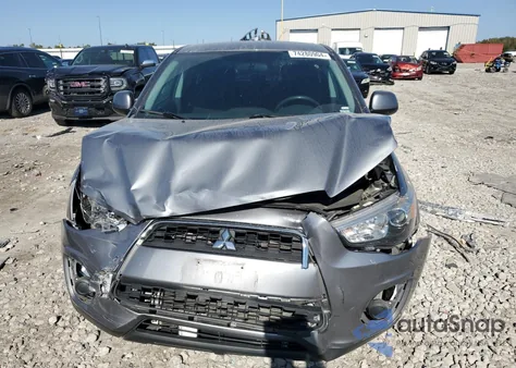 2014 Mitsubishi Outlander Sport Es from USA, damaged, VIN 4A4AP3AU4EE027272